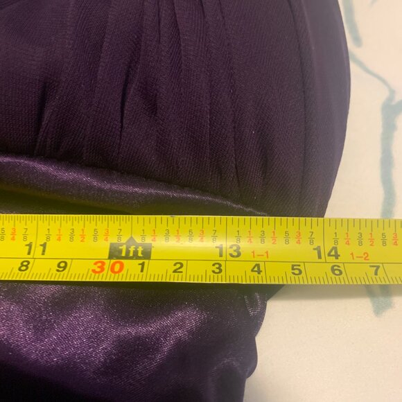 Davids Bridal Dress purple/eggplant size L - Picture 8 of 9